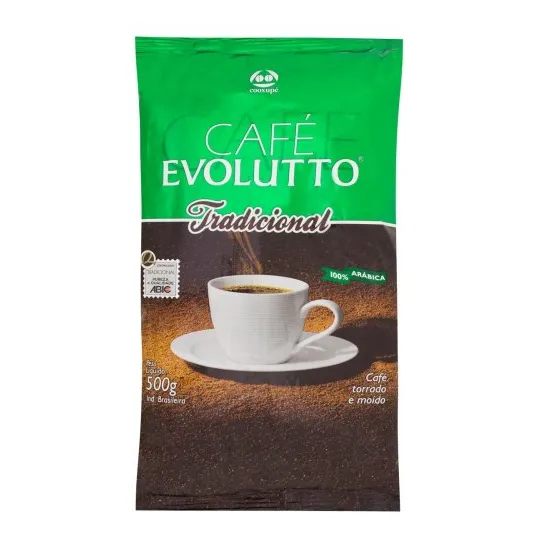Café Torrado E Moído Tradicional Evolutto 500g
