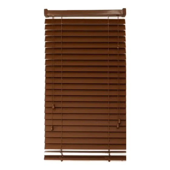 Cortina Americana Pvc Simil Madera 120x125