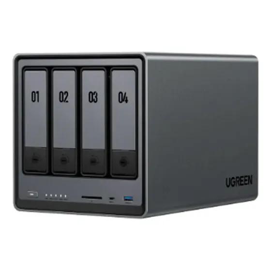 Almacenamiento NAS Ugreen Pentium Gold 8505 Dxp4800 Plus de 4 bahías | Cuotas sin interés
