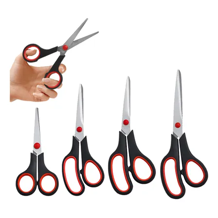 Kit Tijeras Profesionales Filos Multiusos Set Agarre Cómodo