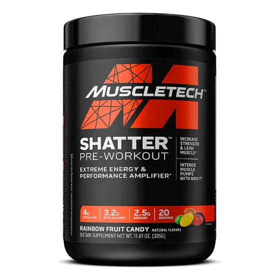 Pre-entreno Shatter Preworkout 20 Servicios - Muscletech