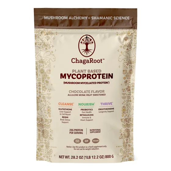 Proteína En Polvo Con Micoproteína De Chagaroot Y Hongos, Ch