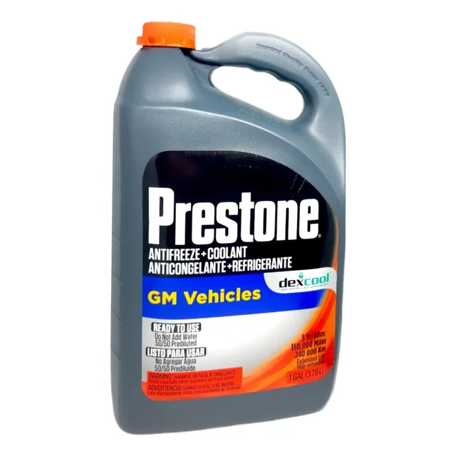 Anticongelante Prestone Dexcool 50/50 3.785l General Motors