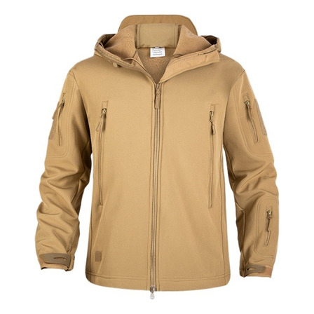Chaqueta Táctica Hombre Exterior Polar Abrigada Softshell Chaqueta Táctica Hombre Exterior Polar Abrigada Softshell