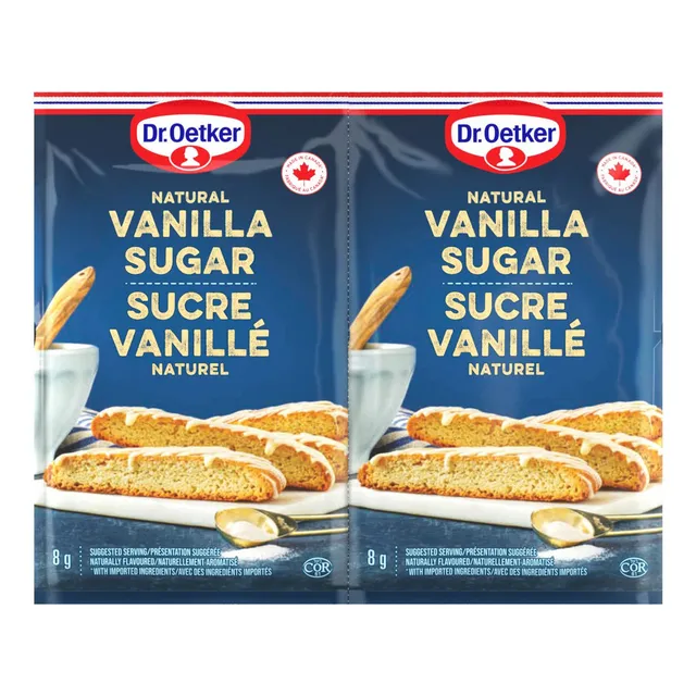 Azúcar De Vainilla Natural Dr. Oetker, 1.68 Onzas
