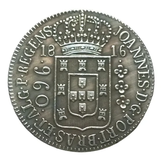 Moeda Patacão 960 Reis 1816 - *réplica*