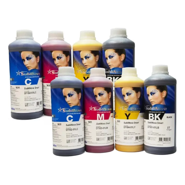 Kit 8lts Sublimacion Tint Para Sublimar L121 L1250 Sublinova