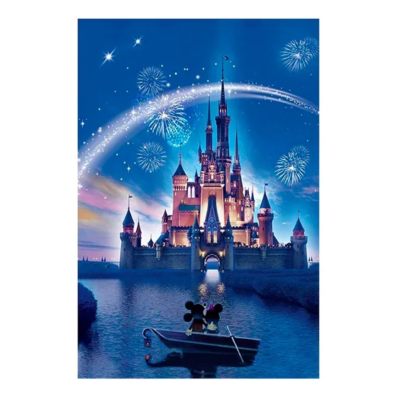 5d Kit De Pintura Por Diamantes Castillo Mágico Castillo Mágico