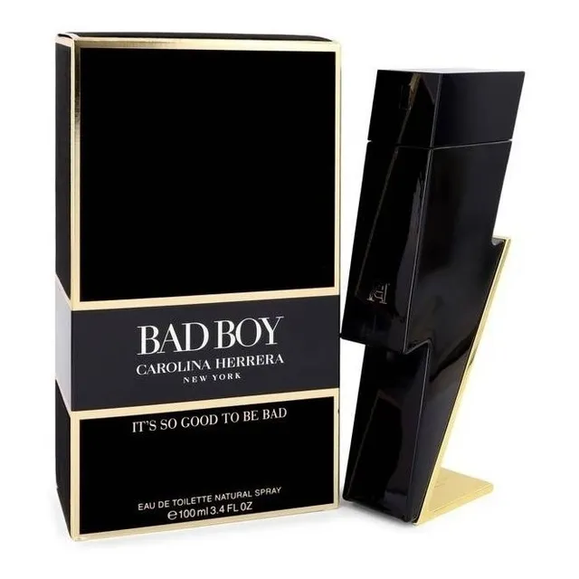Carolina Herrera Bad Boy Eau De Toilette 100 ml Para  Hombre