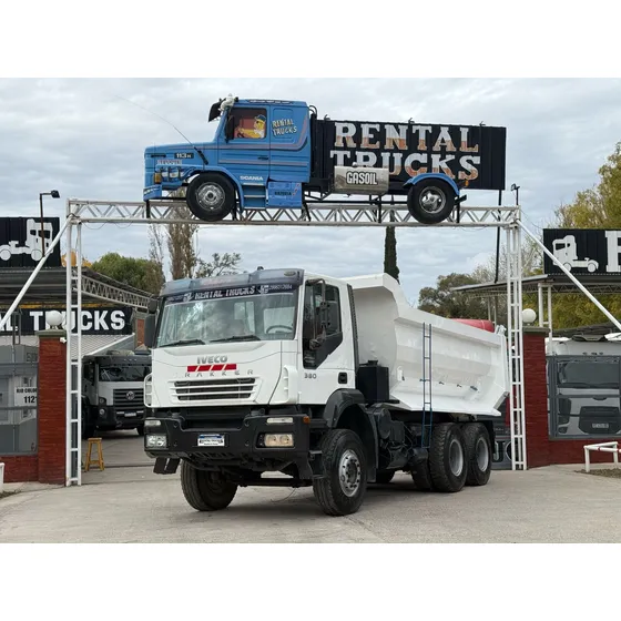 Iveco Trakker 380 2012 Camión Volcador Rentaltrucks Vial