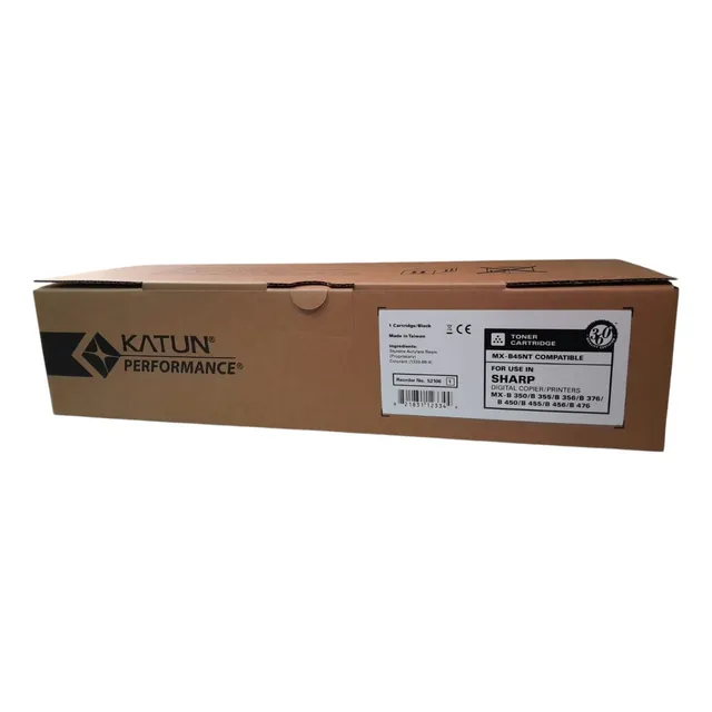 Katun Toner Mxb45nt / Mxb350 355 376 450 455 476 Tinta Negro