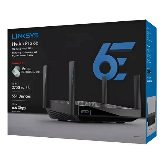 Router Linksys Mr75wh Triple Banda 6600 Mbps Negro