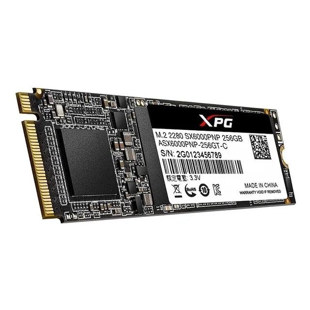 M.2 2280 Ssd 256 Gb Adata Xpg Sx6000 Pro Laptop & Pc Color Negro