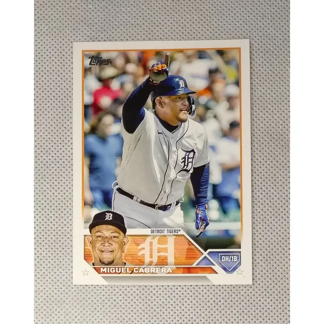 Cv Miguel Cabrera 2023 Topps Hit 3000