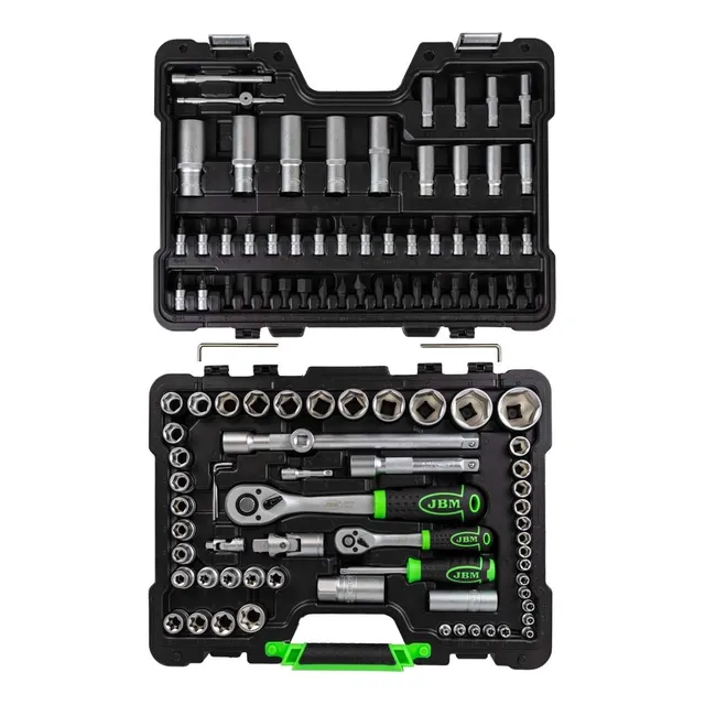 Kit De Herramientas De 108 Piezas Jbm54037 Dados Hexagonales