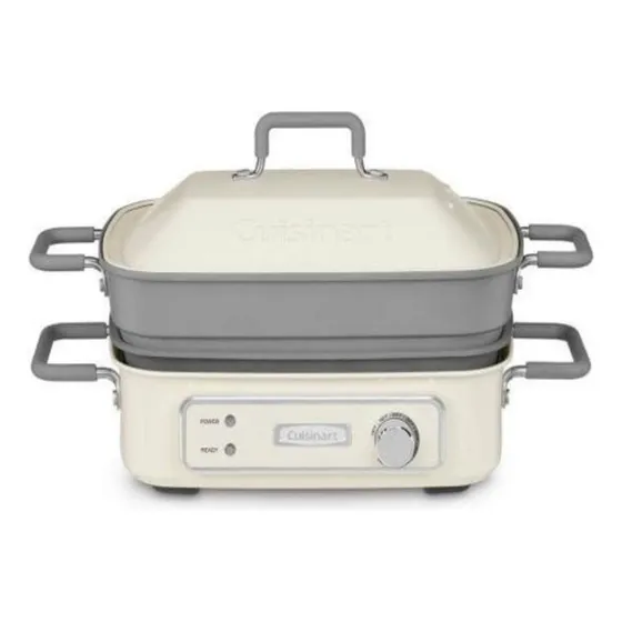 Parrilla Cuisinart Grm3 Multifuncional Bandeja 4,75 Litros
