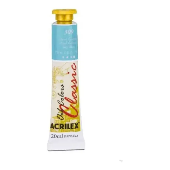 Oleo Azul Celeste 020ml Para Bastidor 14123/309.9