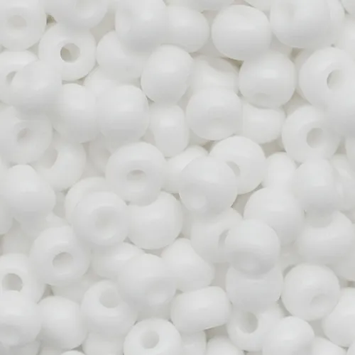 Miçanga Preciosa jablonex Branca 9 0 2,6mm 500g 230 Diâmetro 2.6 mm