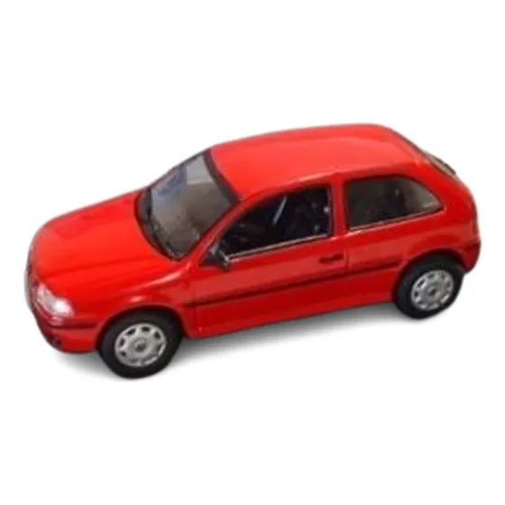 Vw Volkswagem Gol Vermelho G3 1:43 2000 A 2004