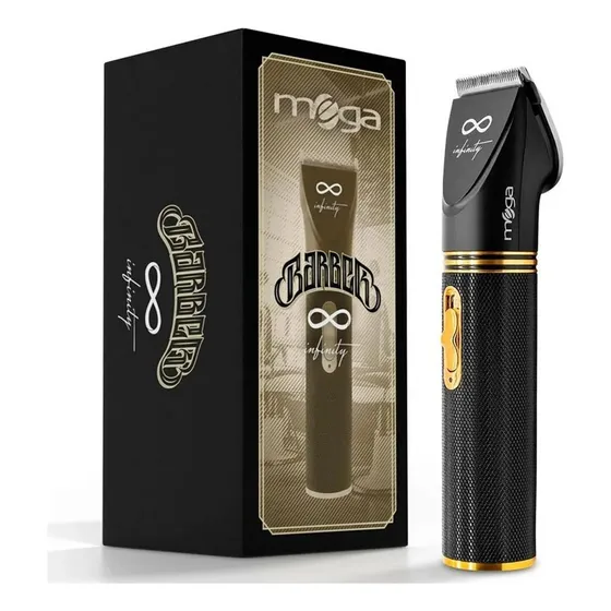 Mega Profissional Barber Infinity negra 110V/220V