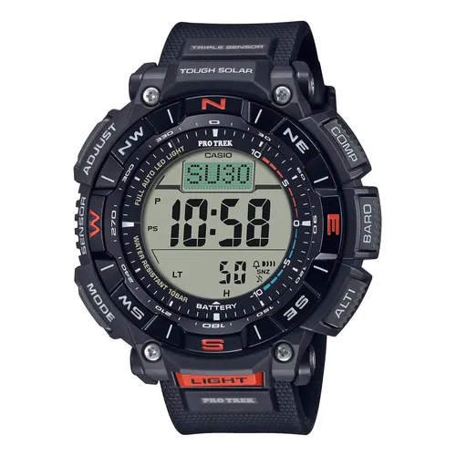 Casio Relógio Pro Trek Prw-3500t-7cr: Solar Mb6 Sensores | Frete