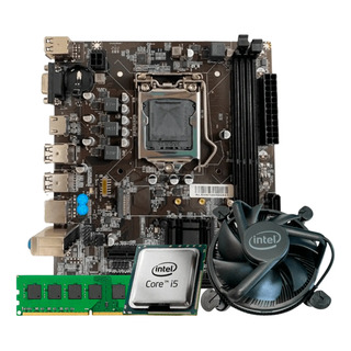 Kit I5 2400 + Placa Mae H61 1155 Nvme M2 + Ram 8gb Ddr3 Kit I5 2400 + Placa Mae H61 1155 Nvme M2 + Ram 8gb Ddr3