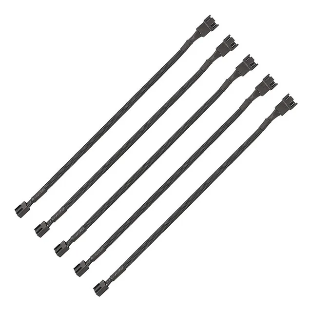 Cable De Extensión De Ventilador Pwm, Cable De Extensión C D