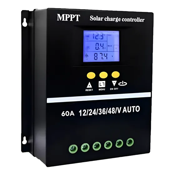 Controlador Solar Mppt 60a Autoload 12/24/36/48v Pv Max 100v