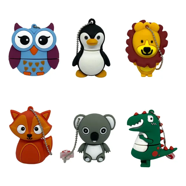 Pendrives 32 Gb Animales Variedades