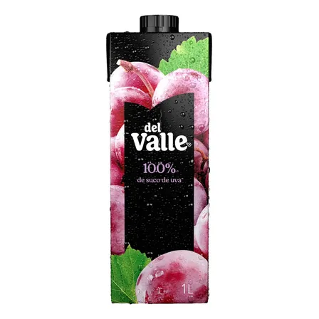 Suco 100% Uva Del Valle 1 Litro