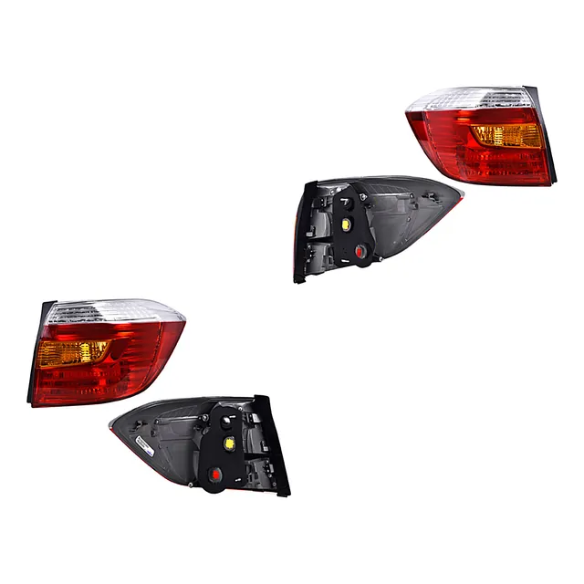 Par Juego Calaveras Toyota Highlander 2006 - 2009 Depo Qwe