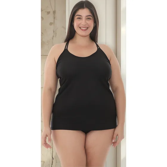 Tankini Mujer Ailyke Malla Traje De Baño