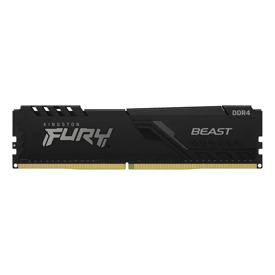 Memoria Ram Fury Beast Ddr4 Negro  16gb  Kf432c16bb1/16