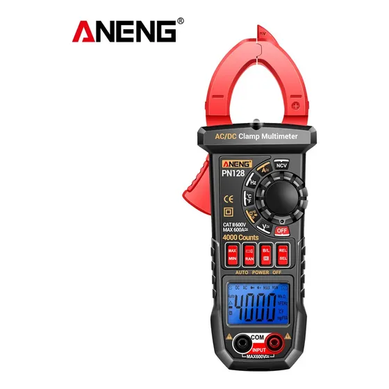 Pinza Amperimetrica Automotriz Ac Dc Multimetro Capacitancia