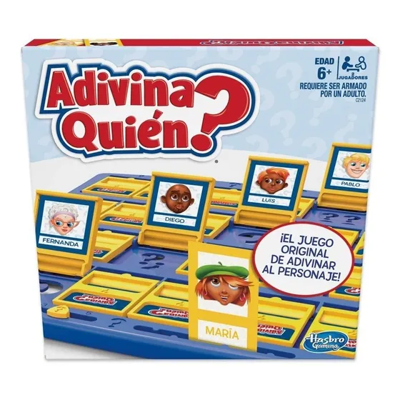 Juego De Mesa Hasbro Gaming Adivina Quién?
