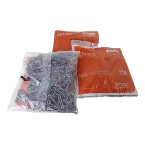 Clavos Punta Paris Acindar De 2.5 Pulgada Bolsa 1 Kg Gramabi