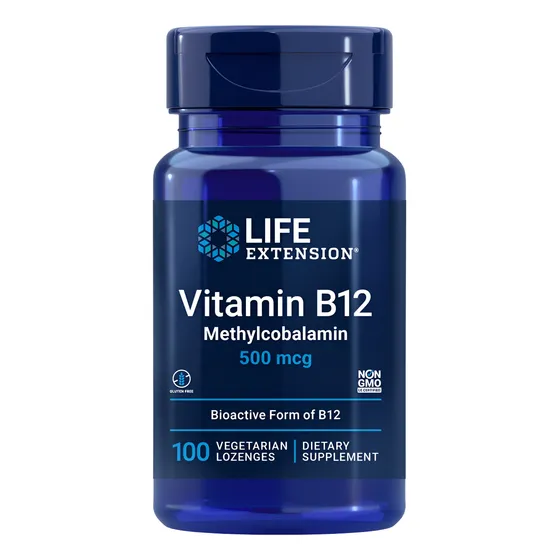 Suplemento Vitamina B12 Metilcobalamina Life Extension  100c