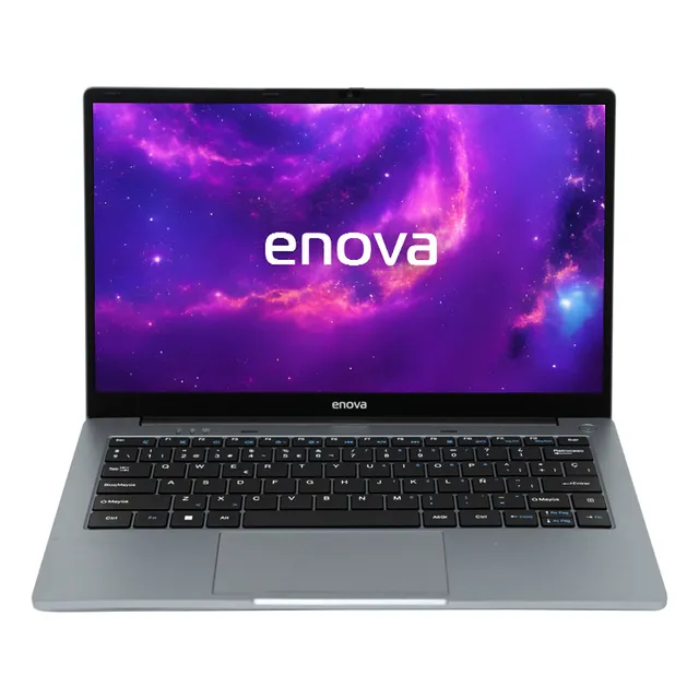 Notebook Enova 14 Ryzen 3 3200u 8 Gb Ram 240 Gb Ssd W11 Color Plata Y Negro