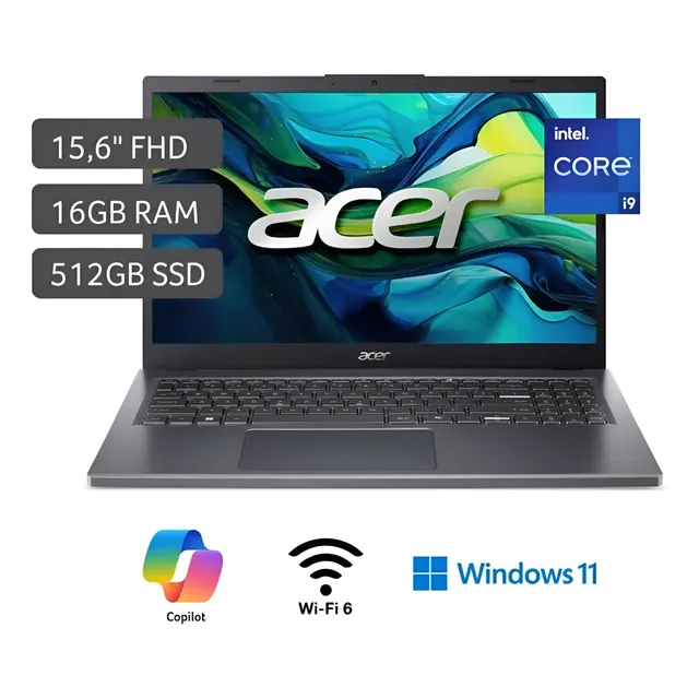 Laptop Acer Aspire 15.6  Intel Core I9-13900h 16gb 512gb Ssd