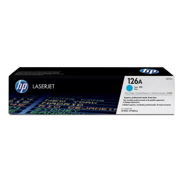 Toner hp Ce311a Cyan 126a Cp1000/1025nw Diginet