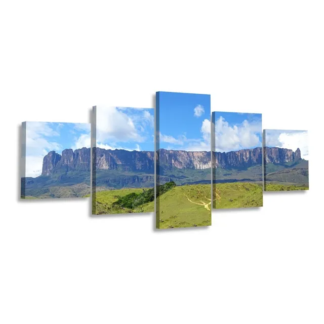 Cuadro Roraima Gran Sabana Multipanel En Lienzo Foto Canvas