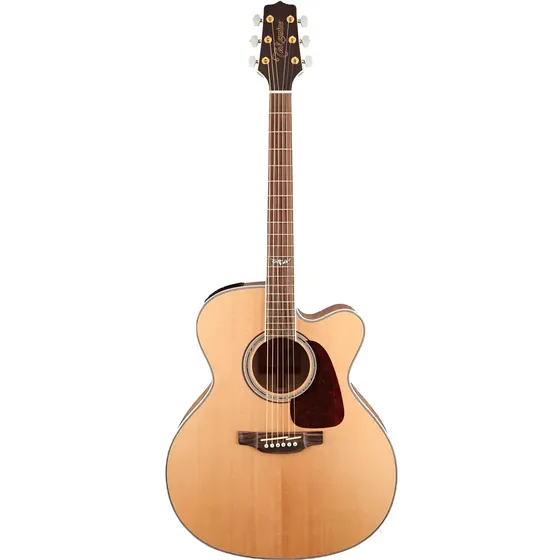 Guitarra Electroacústica Takamine Gj72ce Steel Jumbo Marrón Claro Diestro Ébano | Cuotas sin interés