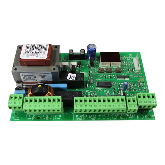 Tarjeta Para Pistones Bat 300 Ja388 Genius Porton Abatible