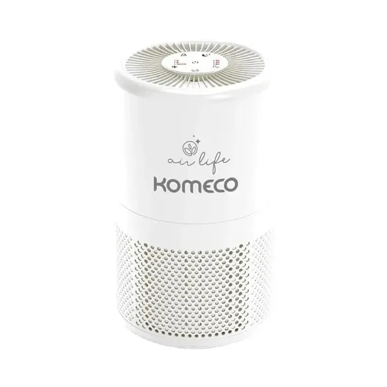 Purificador De Ar Portatil Komeco Kpa 100 25m2 Branco Elimina Até 99,97% Das Impurezas! 220v Branco