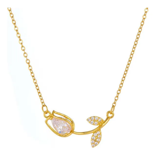 Collar Tulipan Collar Flor Rosa Collar Girasol Flores Dama