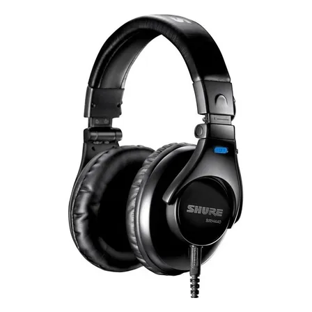 Audifonos Profesionales Para El Estudio Srh440a Shure Color Negro