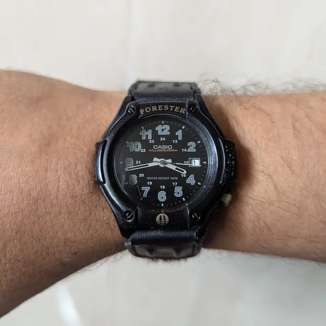 Reloj Casio Forester Ft-500 Original Usado En Buen Estado