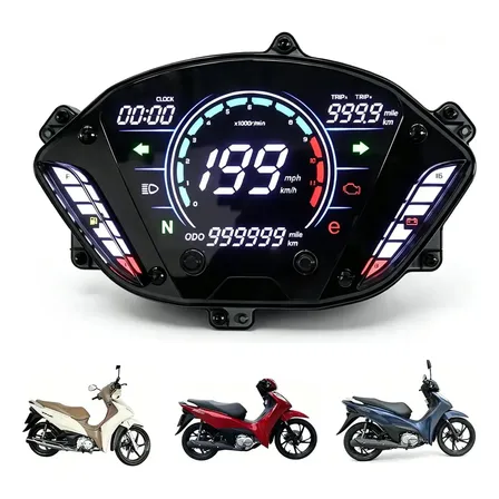 Painel Digital LED Biz 125 2005-2010 KS/ES