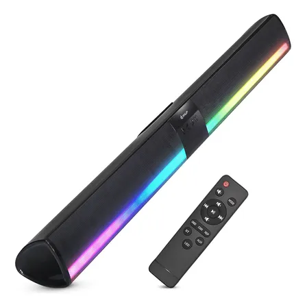 Home Theater Soundbar Caixa De Som Para Tv Smart Bluetooth Preto 127/220v 50hz