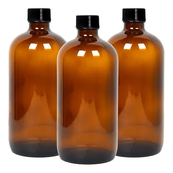 Youngever 3 Botellas De Vidrio Vacías Con Tapas, Growlers...